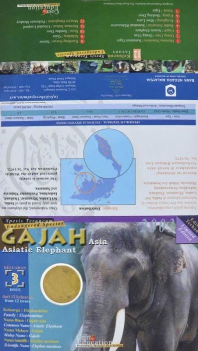 Moeda Malaysia 25 sen, 2003