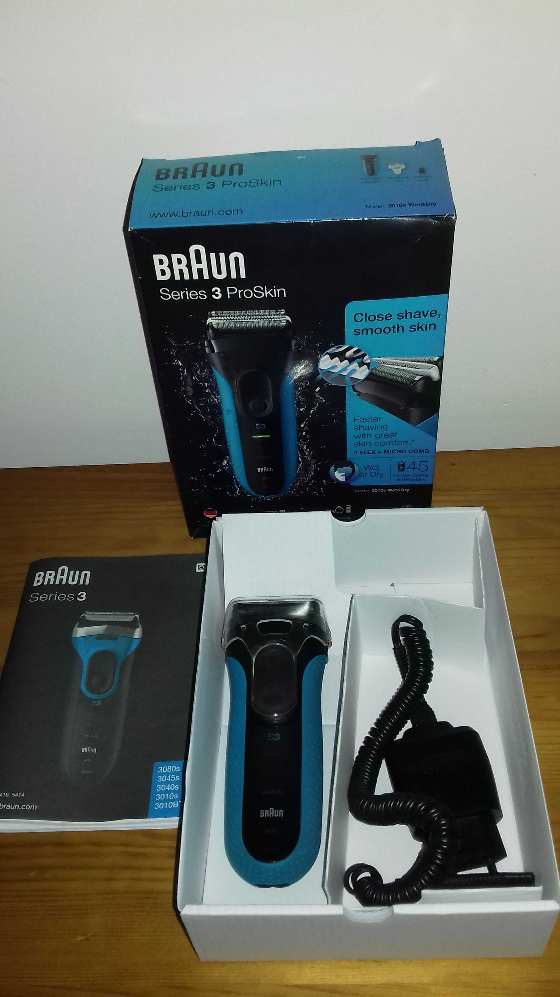 Máquina de Barbear Braun Series 3 ProSkin