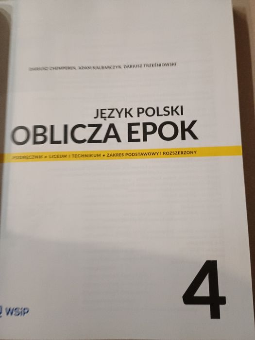Oblicza epok 4 WSiP