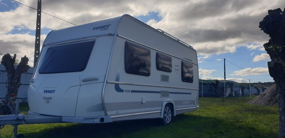 Caravana Fendt Saphir 470 matricula portuguesa
