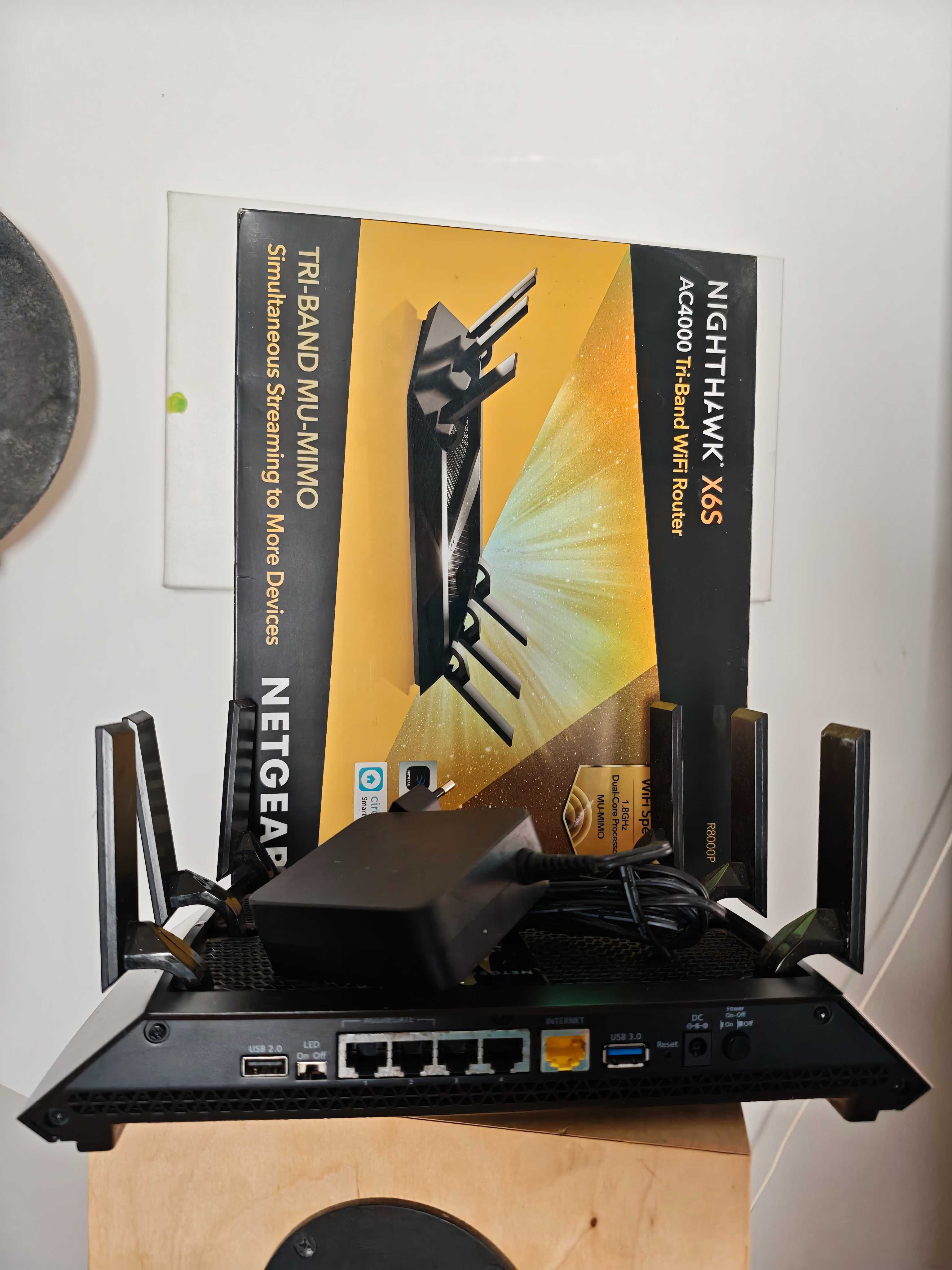 Netgear Nighthawk X6S AC4000 – Potência e Velocidade para Toda a Casa!