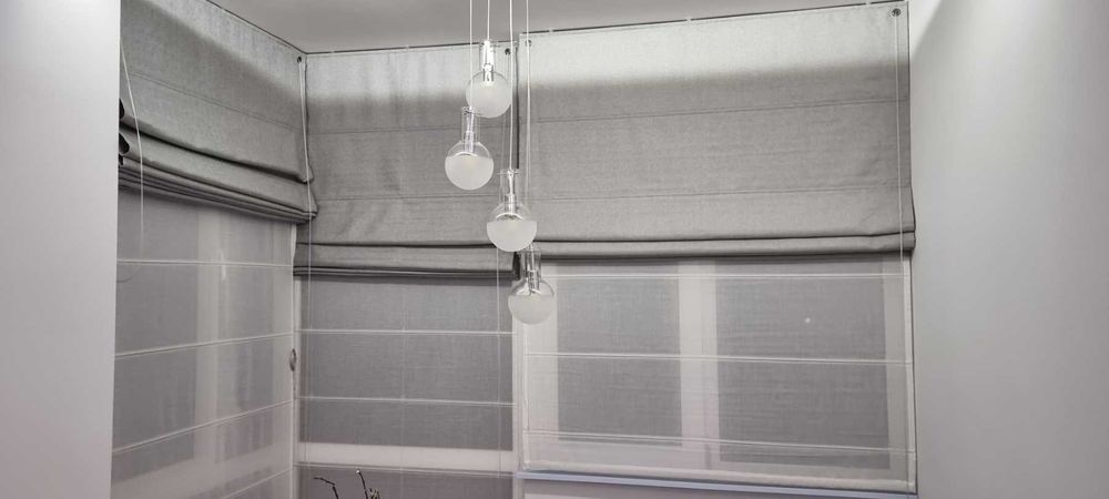 Римские шторы, блекаут, двойні римські штори, с тюлью, с принтом