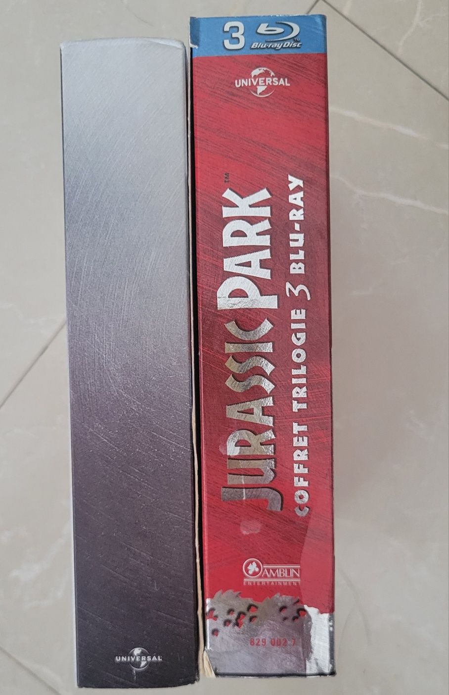 Bluray Trilogia Jurássic park coffret
