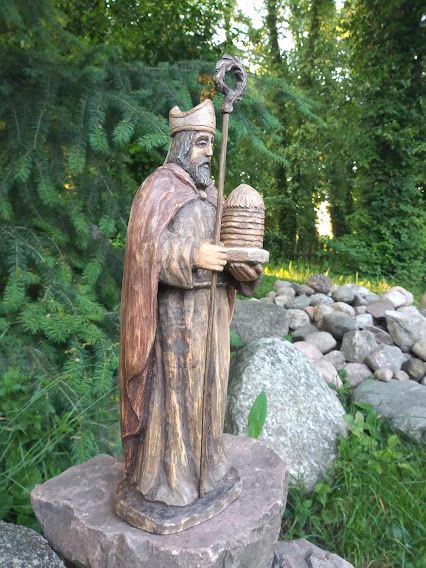 Ludowa figura św. Ambrożego