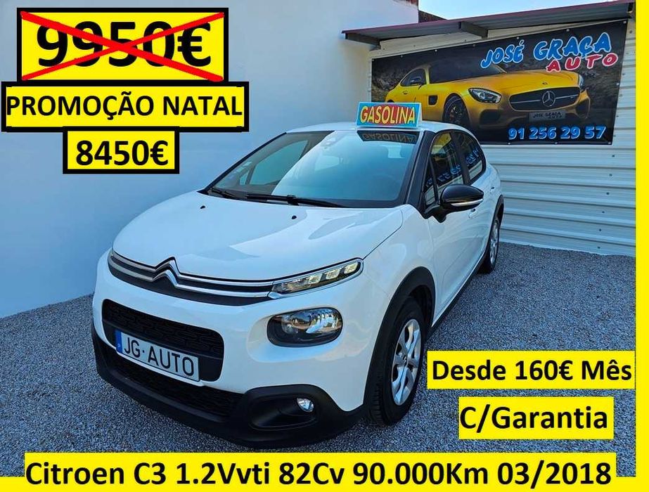 Citroen C3 1.2Vvti 82Cv 90.000Km 03/2018