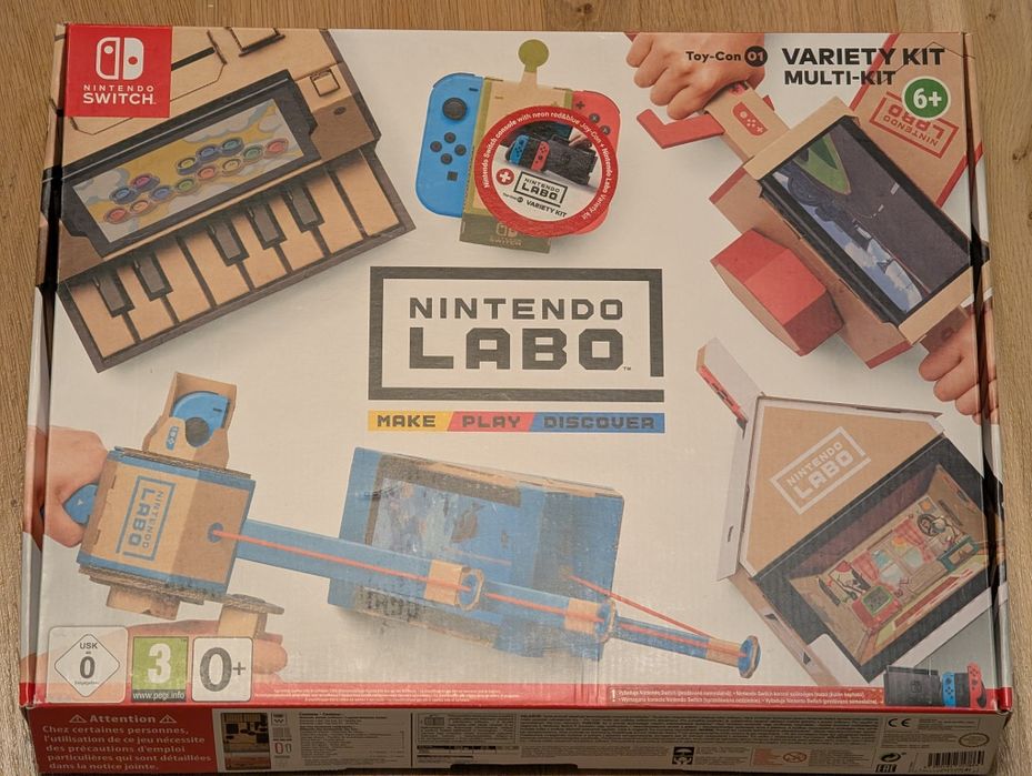 Nintendo Labo Variety Kit Toy-Con 01 złożone