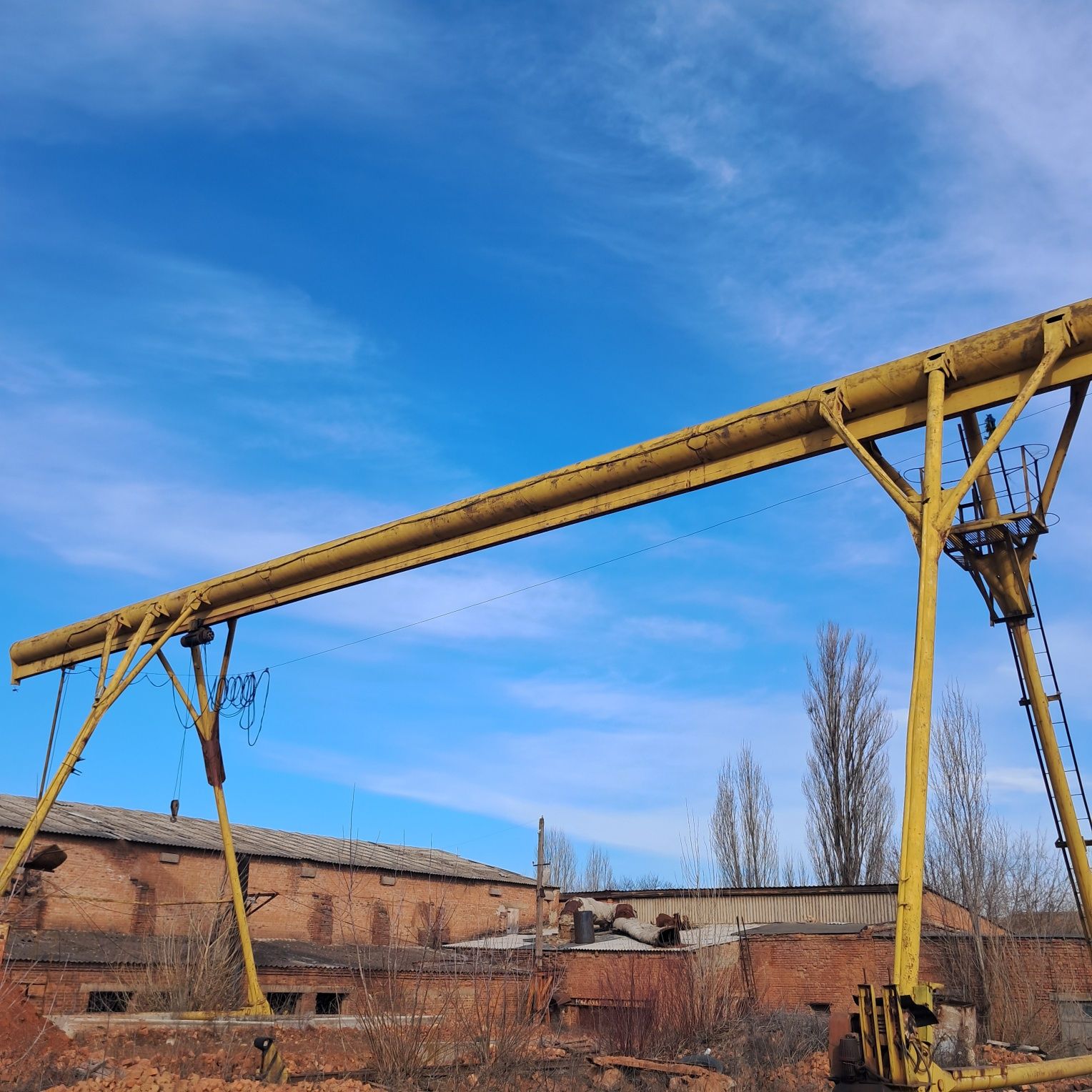 Кран козловий ККТ 5 з рельсами