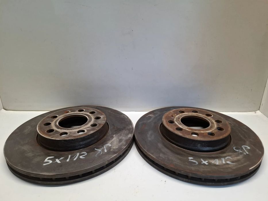 TARCZE HAMULCOWE PRZOD 288MM 5X112 VW GOLF V TOURAN CADDY ALTEA OCTAVIA II A3 8P SLASK WYSYLKA