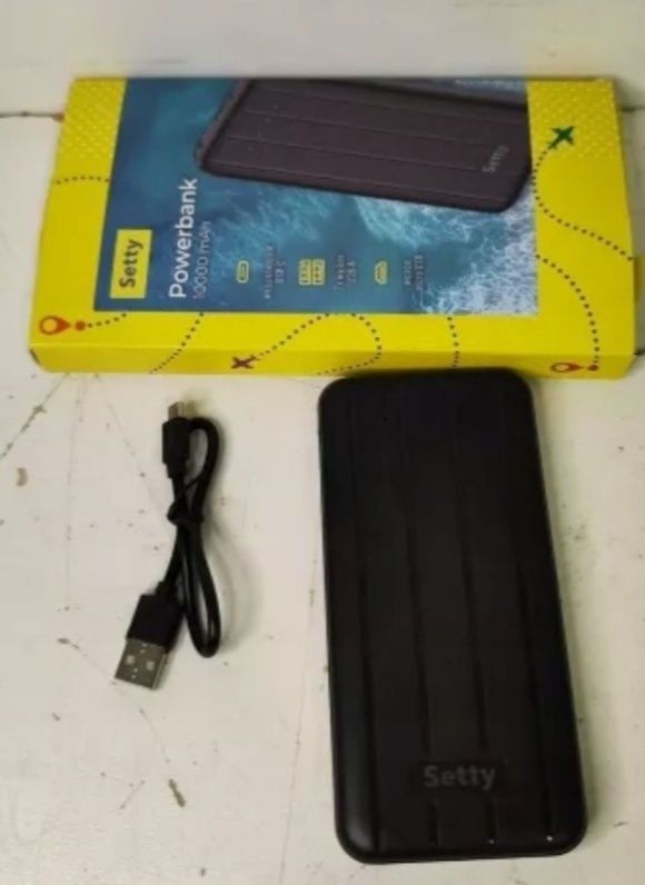 Powerbank Setty 10000 mAh czarny