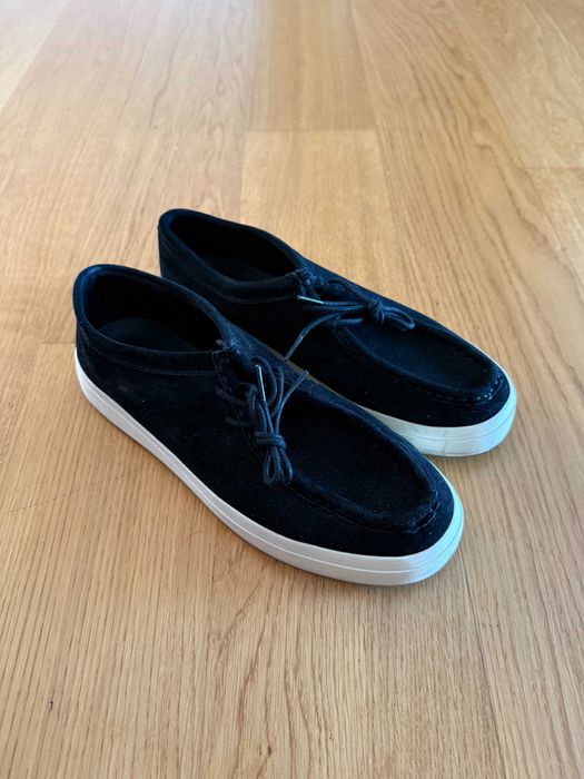 Czarne Zamszowe Mokasyny Loafersy Buty Zara 42