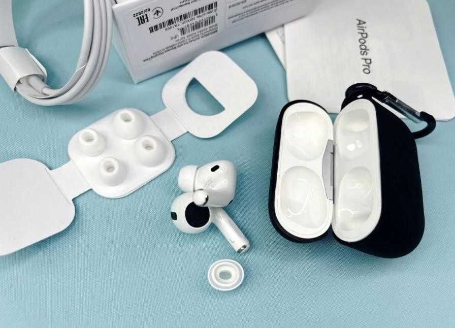 Бездротові навушники AirPods Pro Lux якість + чехол у подарунок!!