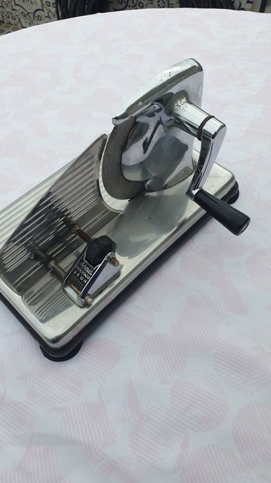 Máquina cortar manual, antiga,