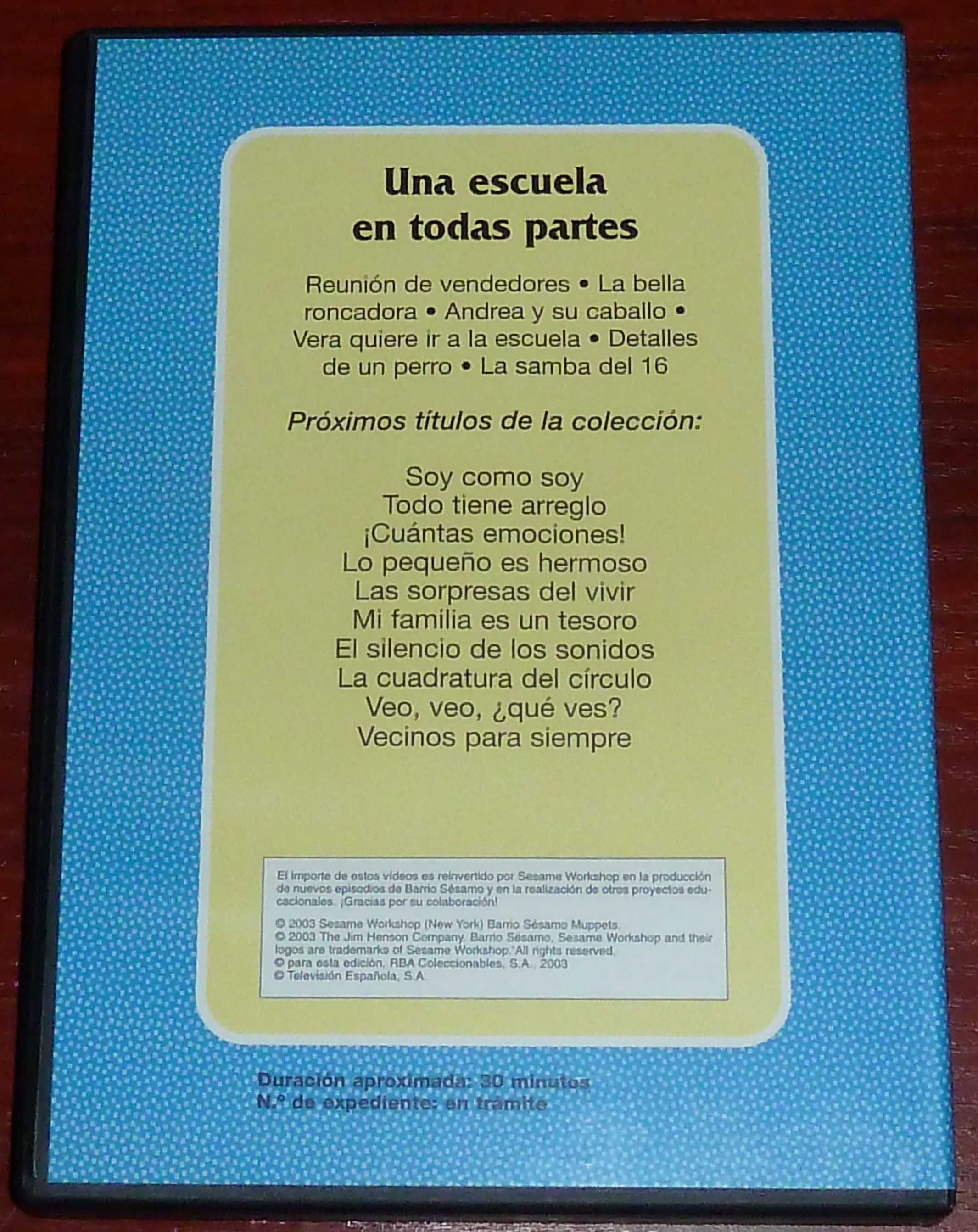 Ulica Sezamkowa DVD Język Hiszpański nr 7