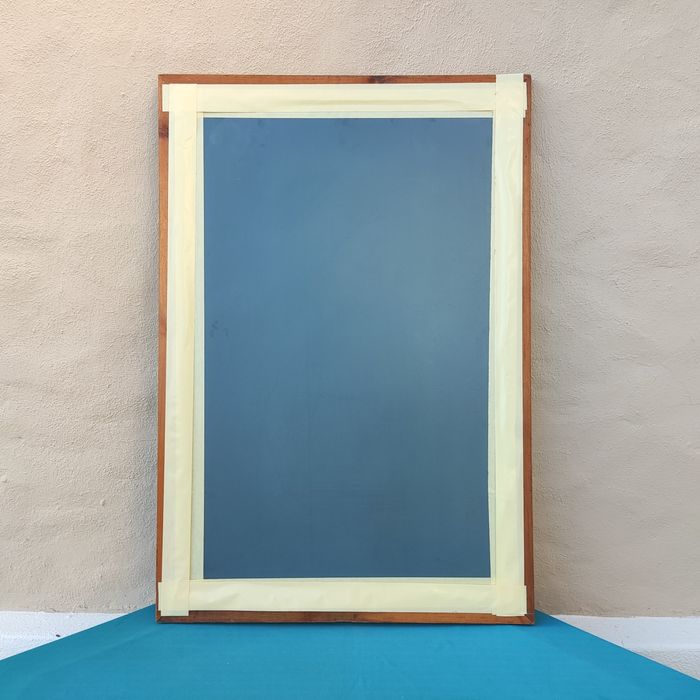 Grande quadro antigo espelhado publicitário da Martini Vermouth - vint