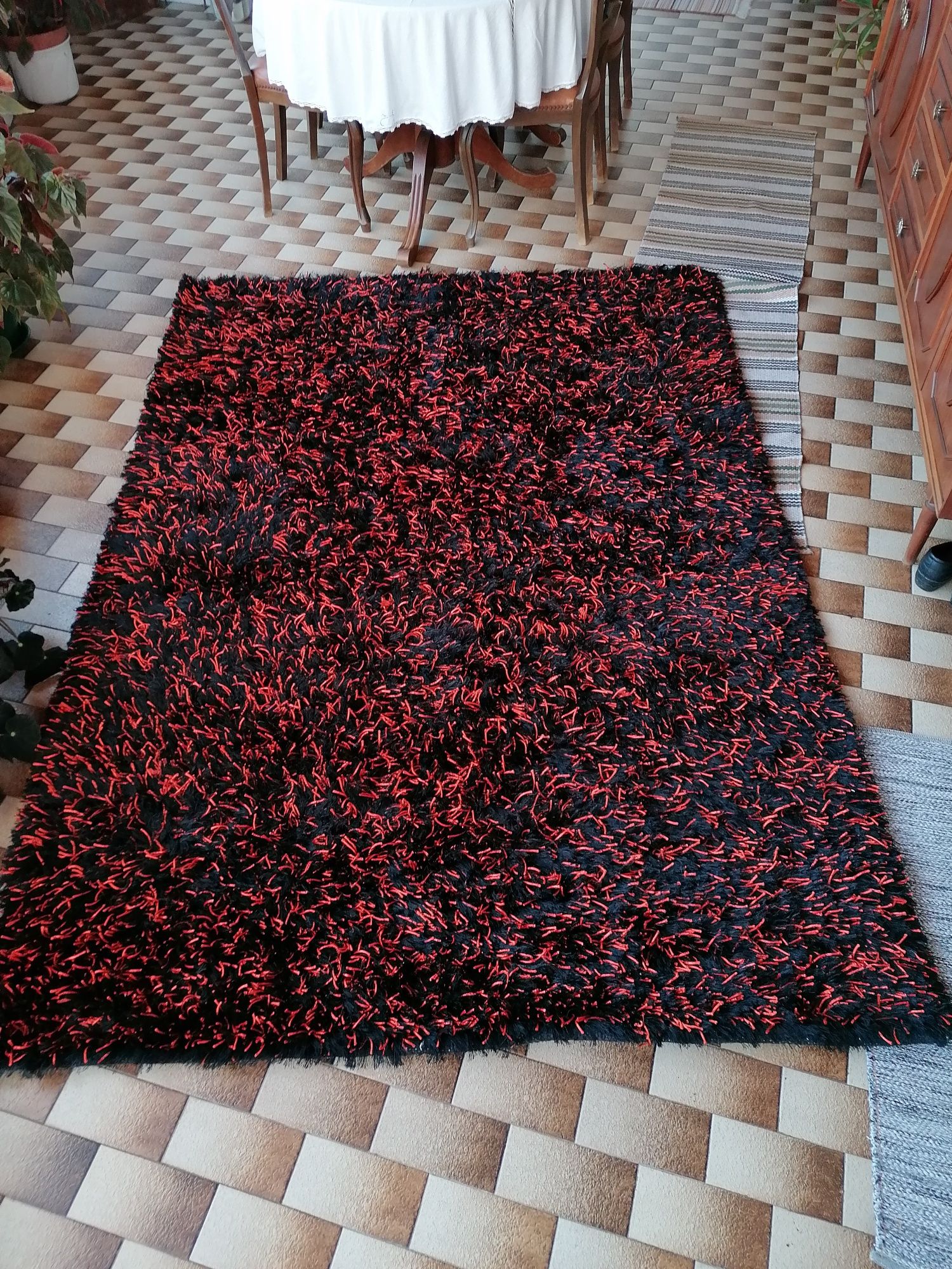 Carpete Laranja /preto