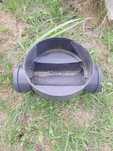 Kineta przelotowa do studni dno MAGNAPLAST typ 315, 160 mm