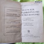 Antyk Słownik polsko-rosyjski, rosyjsko-polski 1946