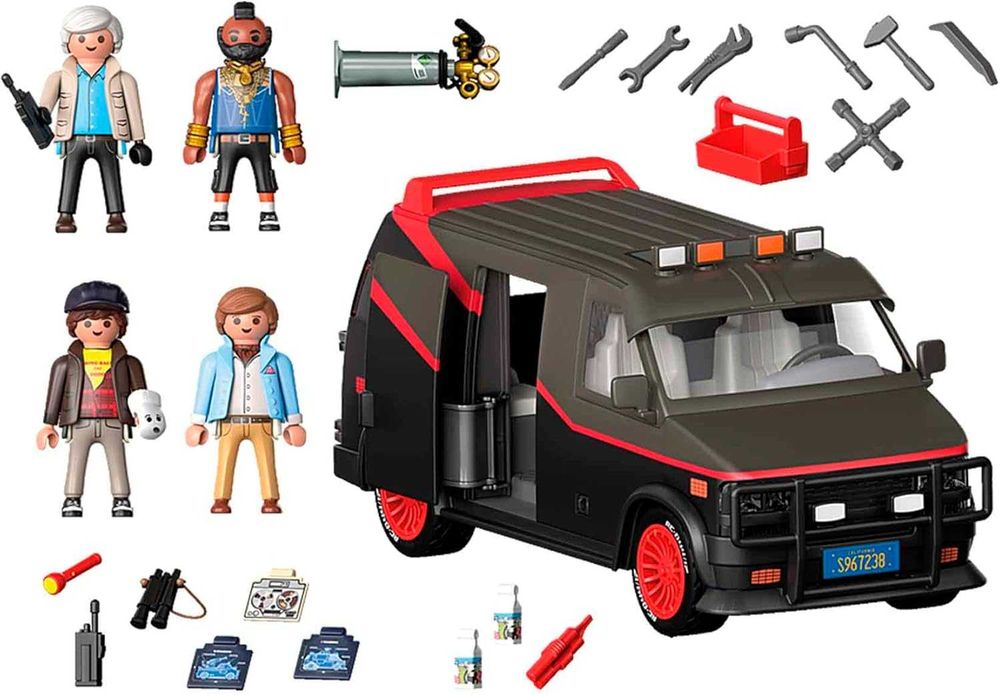 Playmobil 70750 - Carrinha do Esquadrão Classe A (A-TEAM)