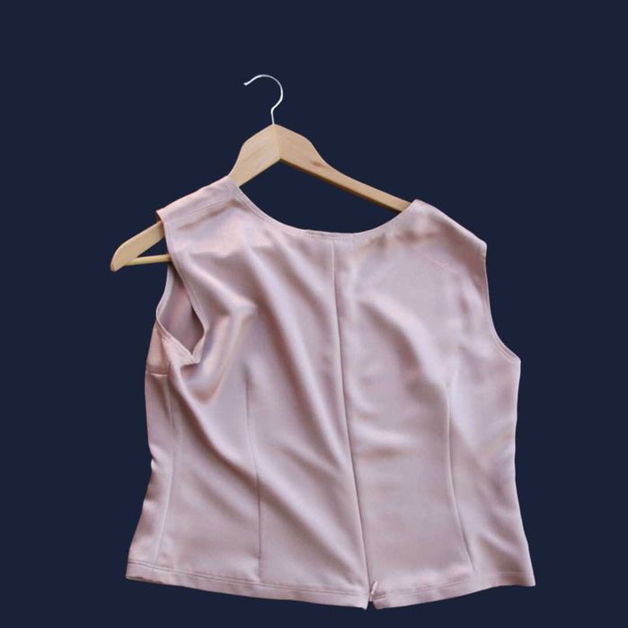 Conjunto Casaco/ Top/ Saia (50) rosa salmão