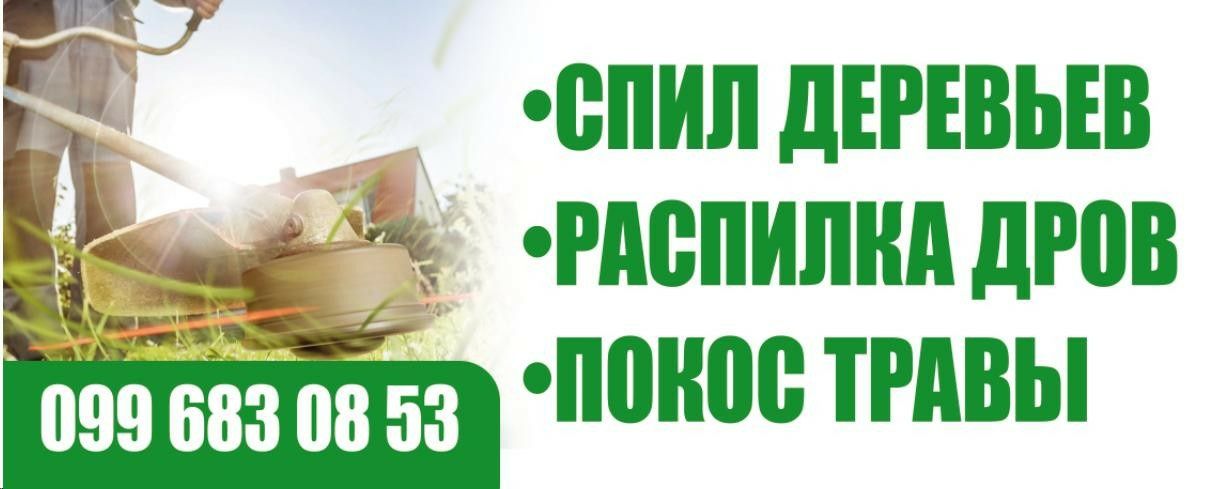 Покос травы,спил деревьев,расспилка дров, Знаменка Вторая, Знаменка.