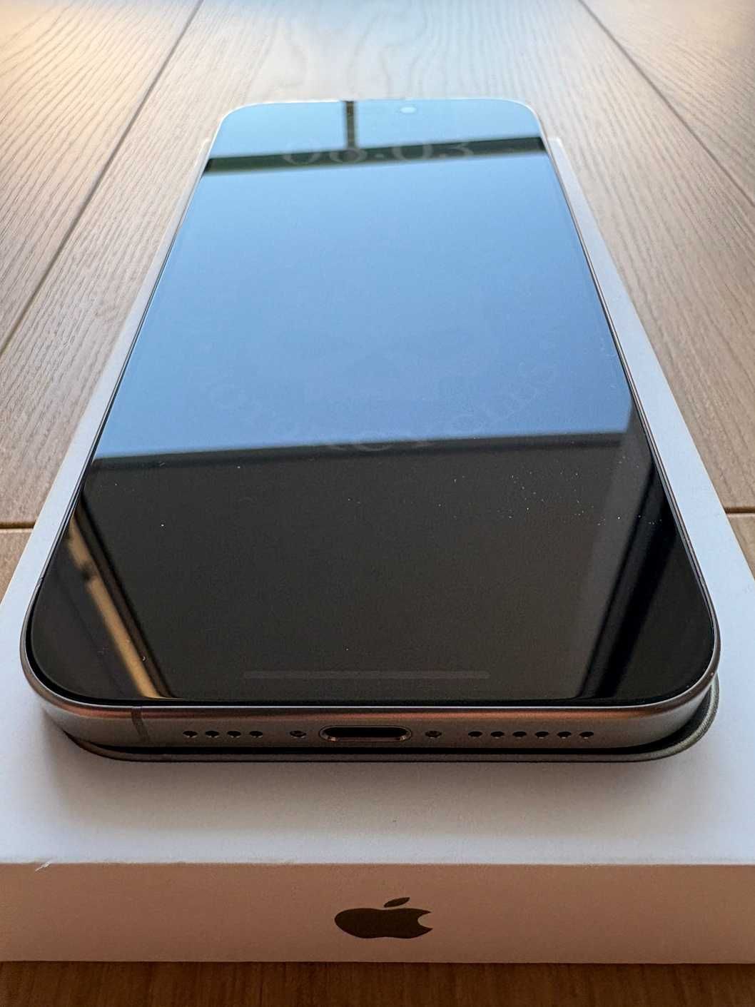 iPhone 15 Pro Max 256GB Natural Titanium / Bateria 93%