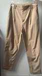 Massimo Dutti letnie spodnie karmelowe bawełna 38