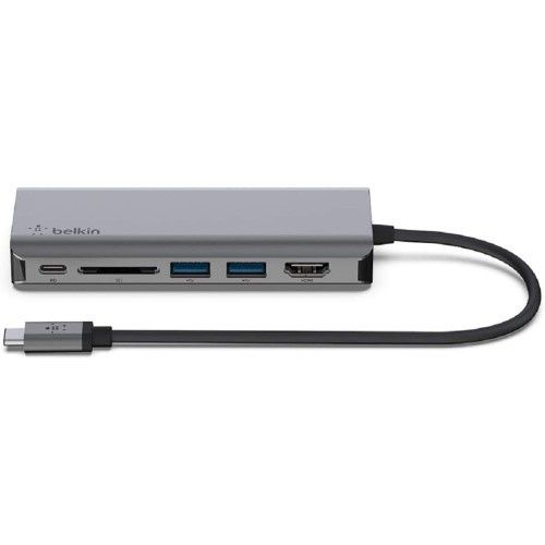 Stacja dokujaca hub Belkin Connect USB-C 6-in-1 Multiport Adapter 100W