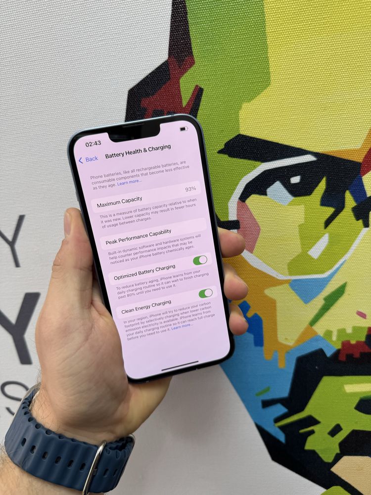 iPhone 14.256Gb Never lock Blue
