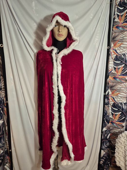 Peleryna, strój pani Mikołajowa/ pomocnik Mikołaja