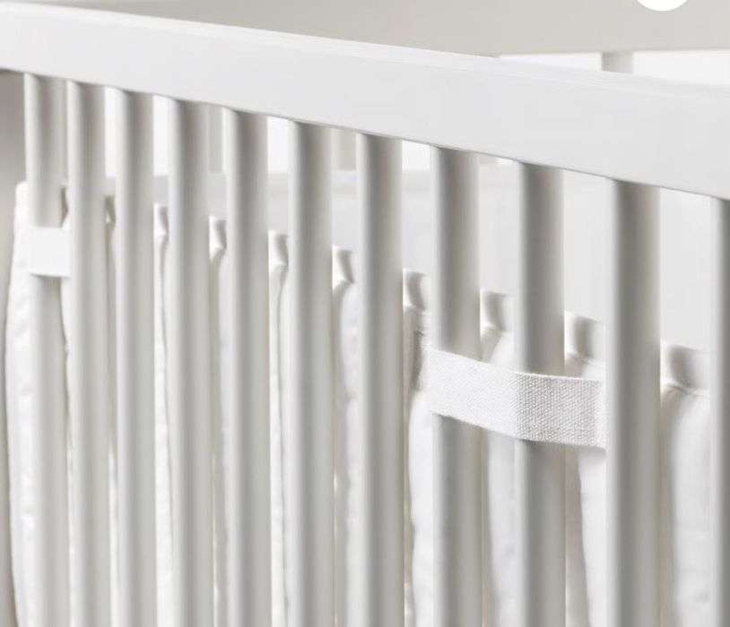 Protetor de Berço, Branco , 60x1,20 cm