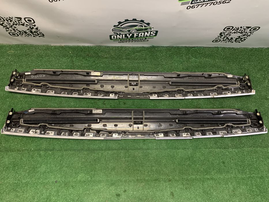 Tesla Y M3 накладка торпеди верхня дерево біла шпон