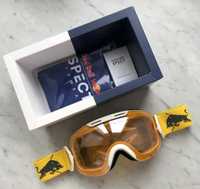 Gogle narciarskie Red Bull Spect Slope 004 okulary Yellow Cloudy Snow