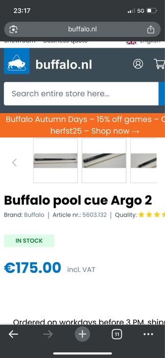 2 tacos de bilhar pool (Buffalo e Spider)