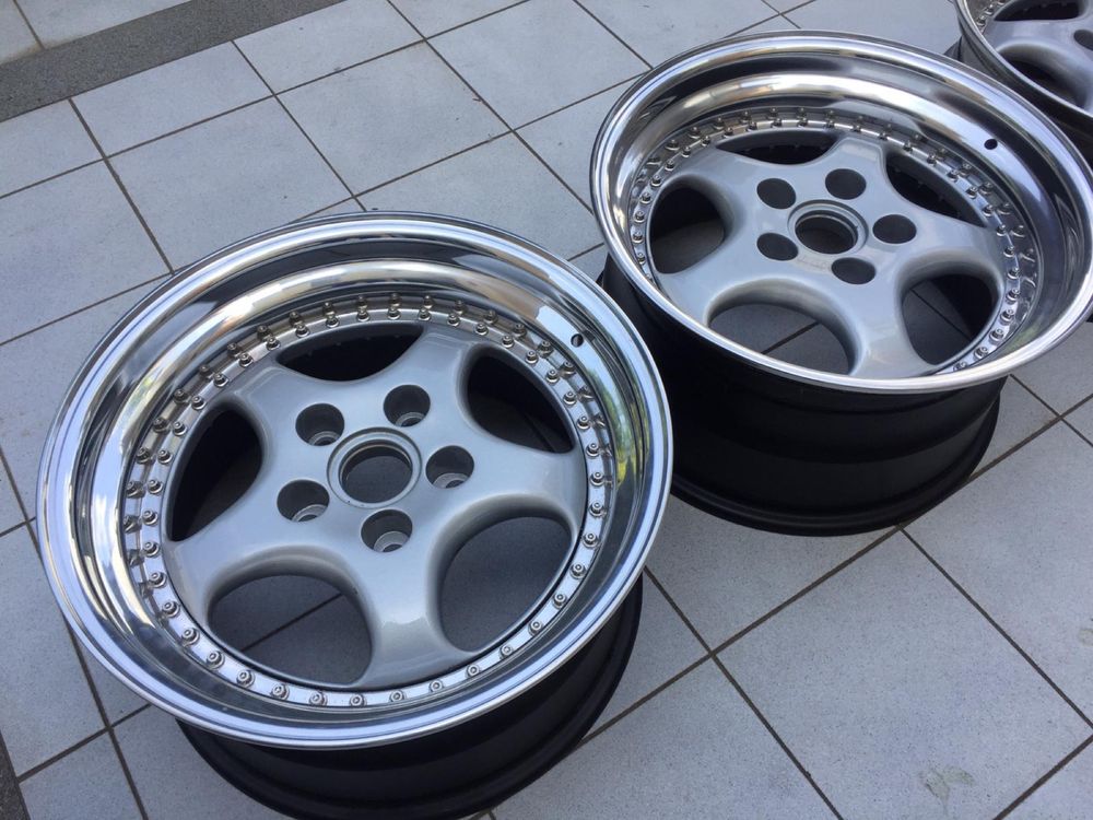 Felgi skrecane porsche audi vw 5x130 nowe 18” 3 tlg