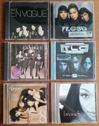 Cd's TLC, En Vogue, Brandy e Honeyz