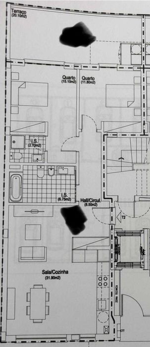 T2 Central na Cidade de Aveiro [Semi Novo]