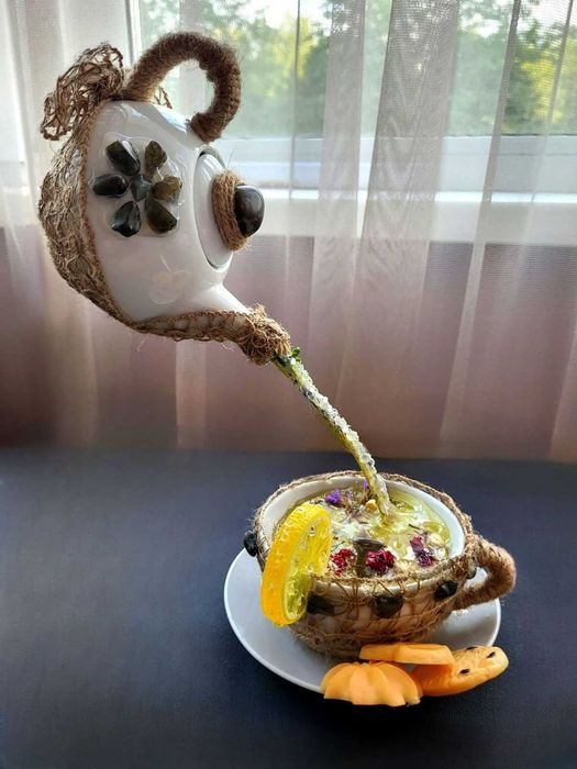 Чайный сувенир “Левитирующий Заварник” — Декор ручной работы