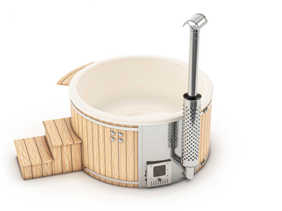 Balia ogrodowa RhinoTub 200 PREMIUM Jacuzzi Wanna z Hydromasażem Bania