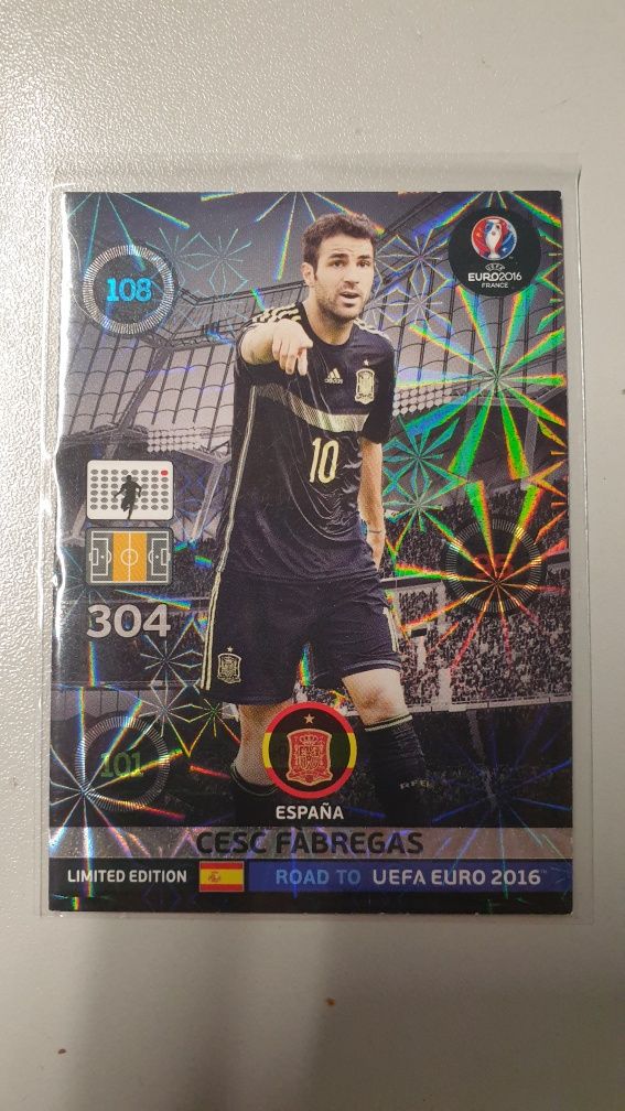 [NOVO] [Panini Road To Euro 2016 Adrenalyn XL] LE - Cesc Fàbregas