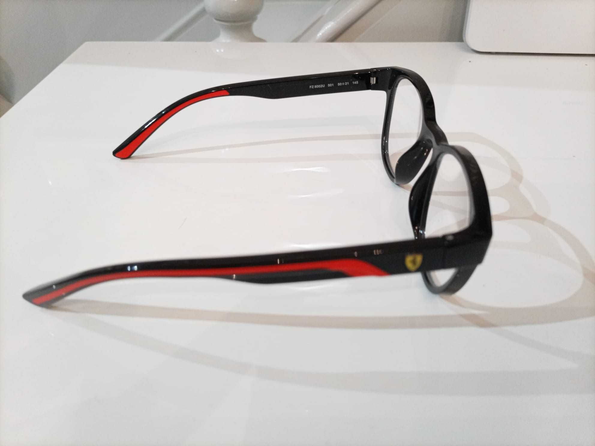 Okulary Ferrari Scuderia FZ 8002U 501 50 + szkła optyczne z filtrem
