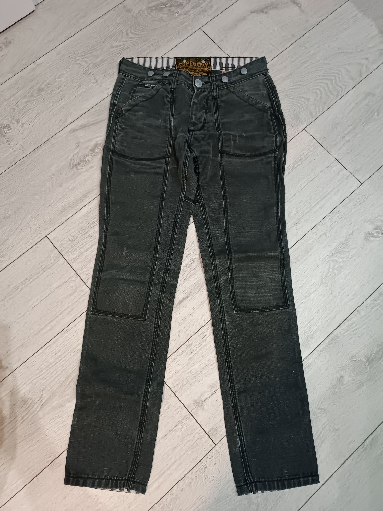 Spodnie jeans Superdry