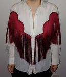 Camisa com franjas da Zara