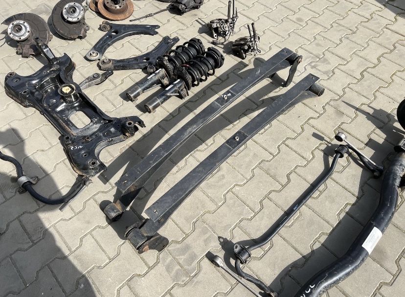 Ресори, аморт , балка задня vw caddy ||| 2.0 cfh dsg-6 ppy коротка