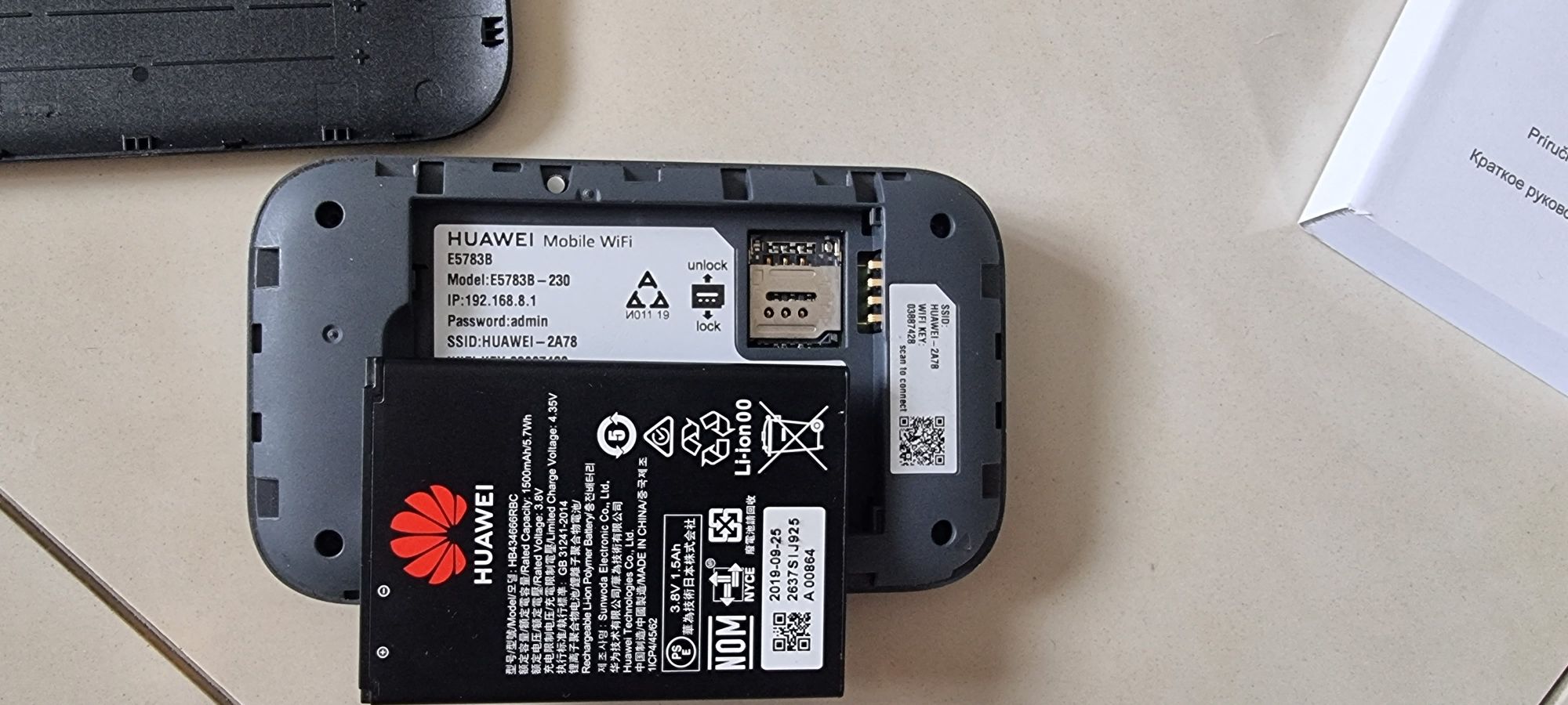 Router Huawei modem LTE 4G 300 Mbps cat7 WiFi przenośny każda sieć SIM