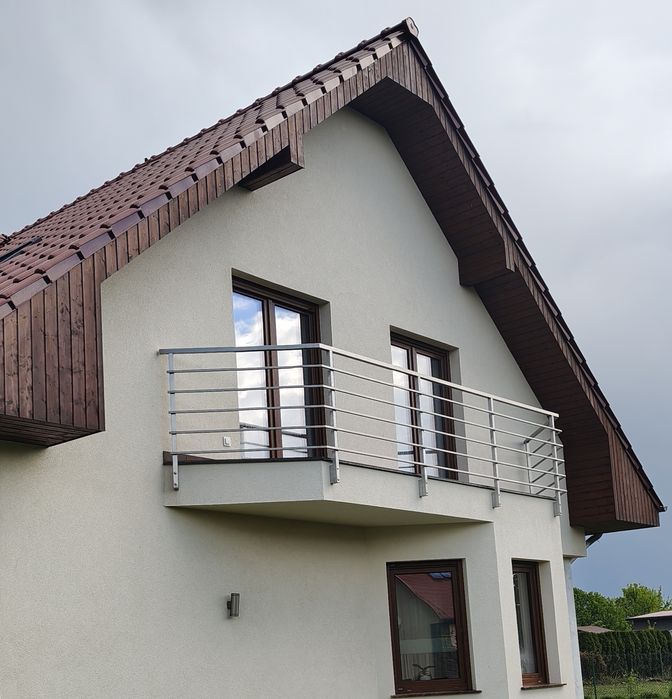 Balustrada ze stali nierdzewnej balkon taras schody Gorzów i okolice