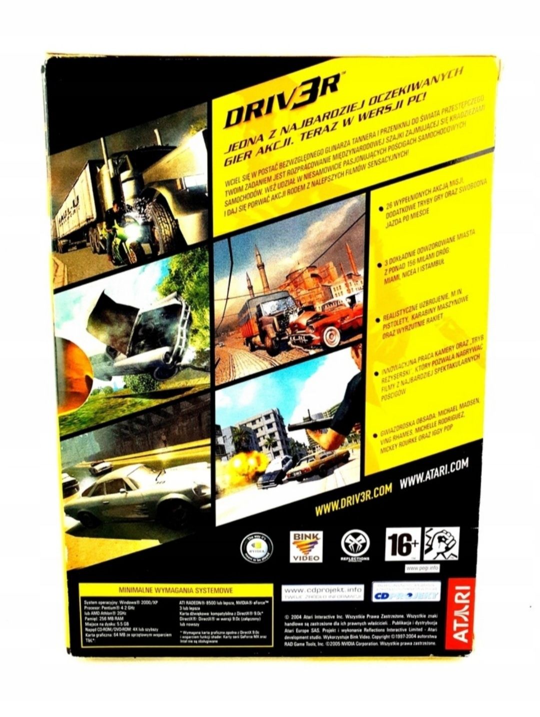 Gra Driver 3 DRIV3R III Gra Komputerowa