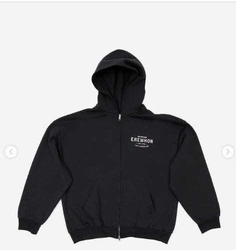 Balenciaga Erewhon Zip Up Hoodie from kai angel