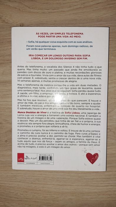 Nunca Desistas de Viver de Sofia Lisboa