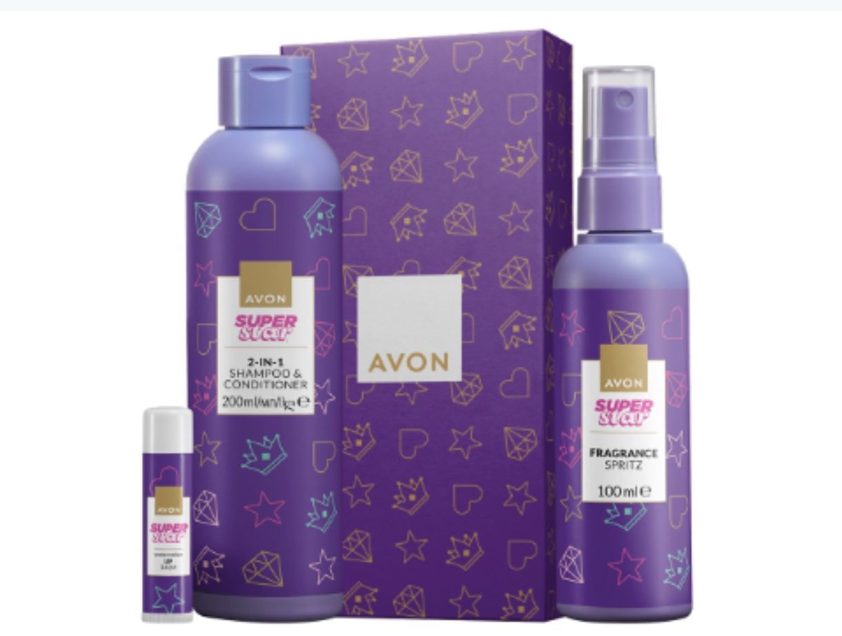 Zestaw upominkowy dla dziewczynki Avon mgiełka szampon balsam
