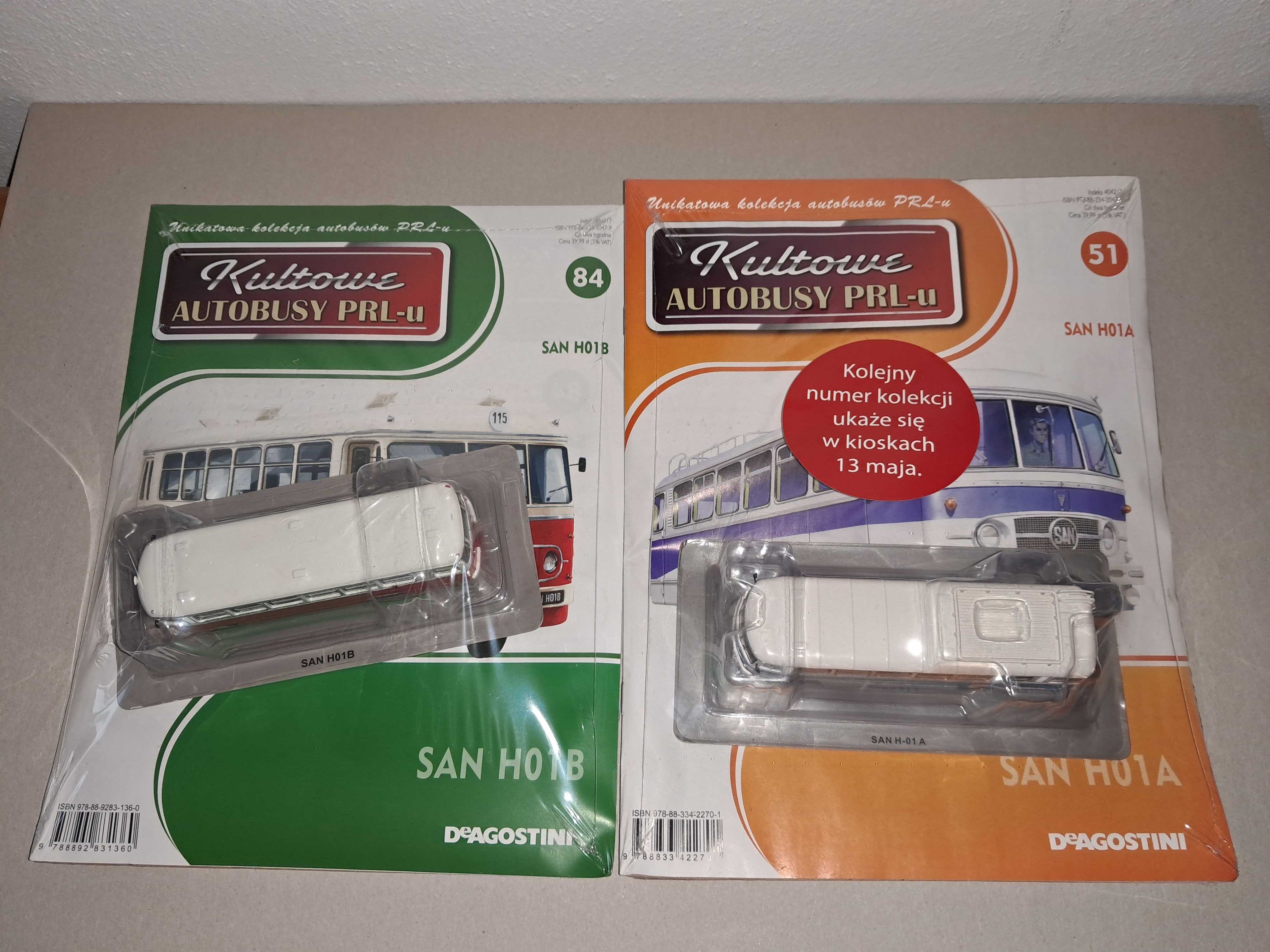 2x Kultowe autobusy San H01A i San H01B